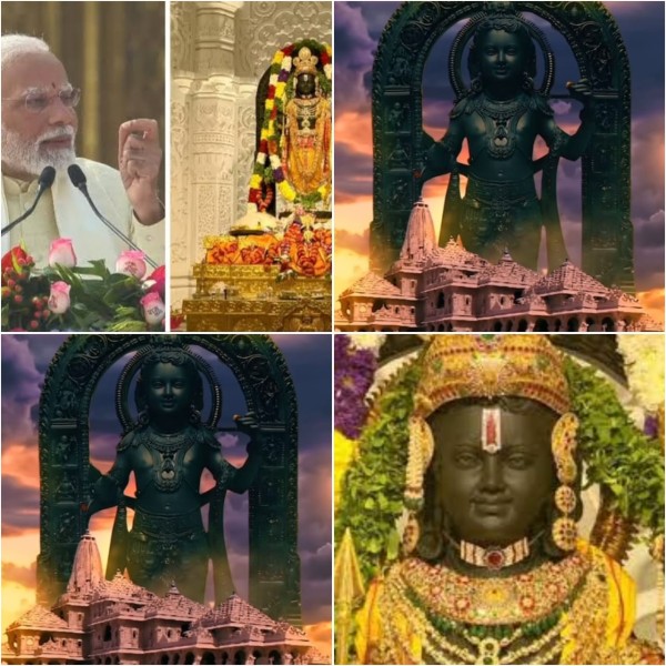 पीएम मोदी का विपक्ष पर हमला, 'कुछ लोग कहते थे कि राम मंदिर बनने से आग लग जाएगी, उन्हें सोचना चाहिए.कि  राम ..'