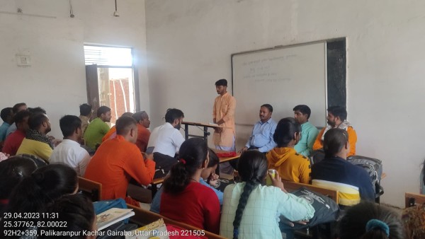 शिवेश शास्त्री को मिला प्रथम स्थान श्लोक पाठ प्रतियोगिता में:नेहरू ग्राम भारती मानित विश्वविद्यालय प्रयागराज