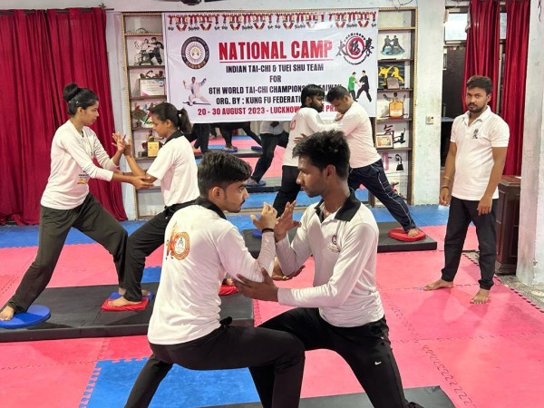 आठवीं विश्व ताइची प्रतियोगिता ताइवान हेतुभारतीय ताइची टीम का प्रशिक्षण कैंप प्रारंभ!