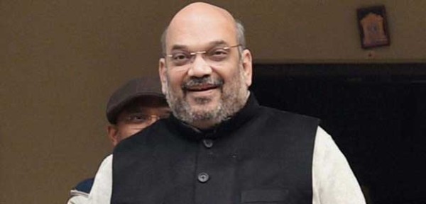 महाराष्ट्र में चुनावी सभा में गर्जे अमित शाह 'शिवसेना के फर्जी प्रमुख सोनिया गांधी के डर से प्राण प्रतिष्ठा में नहीं गए !