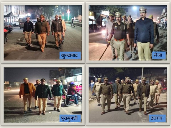 नशीले पदार्थों पर नकेल का अभियान और संदिग्ध व्यक्ति/वाहनों की सघन चेकिंग: PRAYAGRAJ