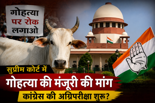 सुप्रीम कोर्ट में गोहत्या की मंजूरी की मांग, कांग्रेस की अग्निपरीक्षा शुरू?