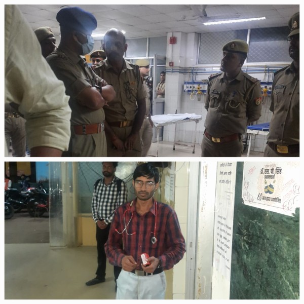 बदमाशों के बुलंद हुए हौसले ! हो रही  गोलीबारी में राजगीर मिस्त्री को गोली लगी सर पर ! PRAYAGRAJ