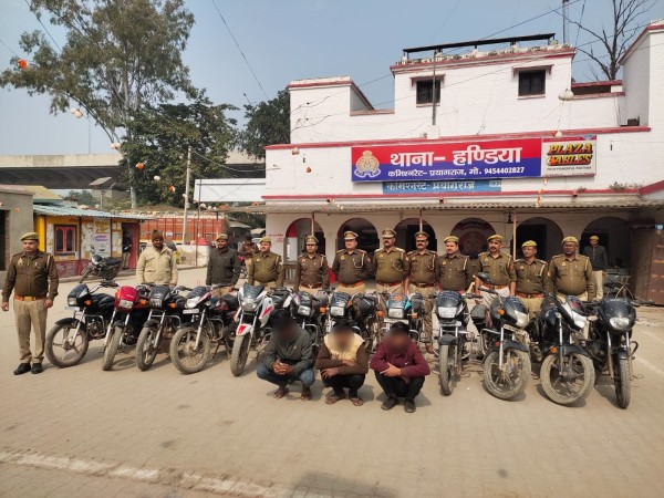 थाना हंडिया व एसओजी गंगानगर की संयुक्त पुलिस टीम द्वारा अंतर्राज्यीय गैंग  का हुआ पर्दाफाश!  03 अपराधी  गिरफ्तार...