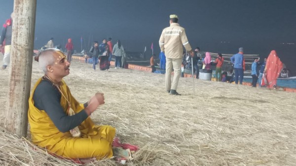 मकर संक्रांति से पहले देखी गयी चाक चौबंद व्यवस्था